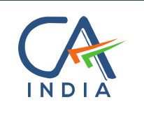 CA India – ICAI Chartered Accountant logo